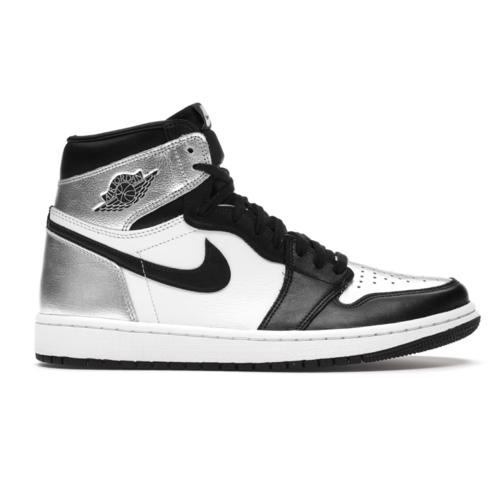 Air Jordan 1 Retro High Silver Toe