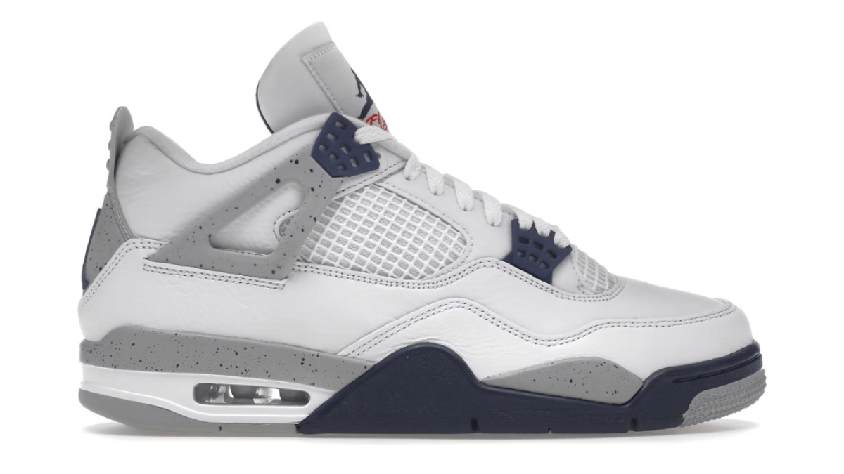 あていたAir Jordan 4 ミッドナイトネイビー エア ジョーダン 4 ミッドナイト ネイビー – 足元にエレガンスを