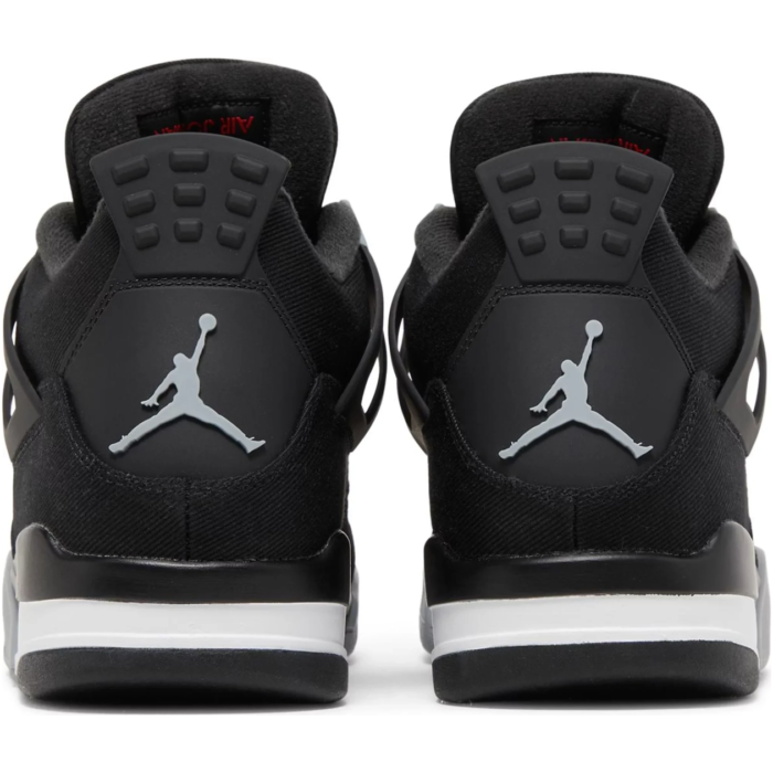 Air Jordan 4 Black Canvas