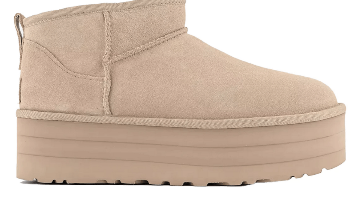 UGG Classic Ultra Mini Platform サンド　23cm アグ UGG CLASSIC ULTRA MINI PLATFORM ブーツ （サンド