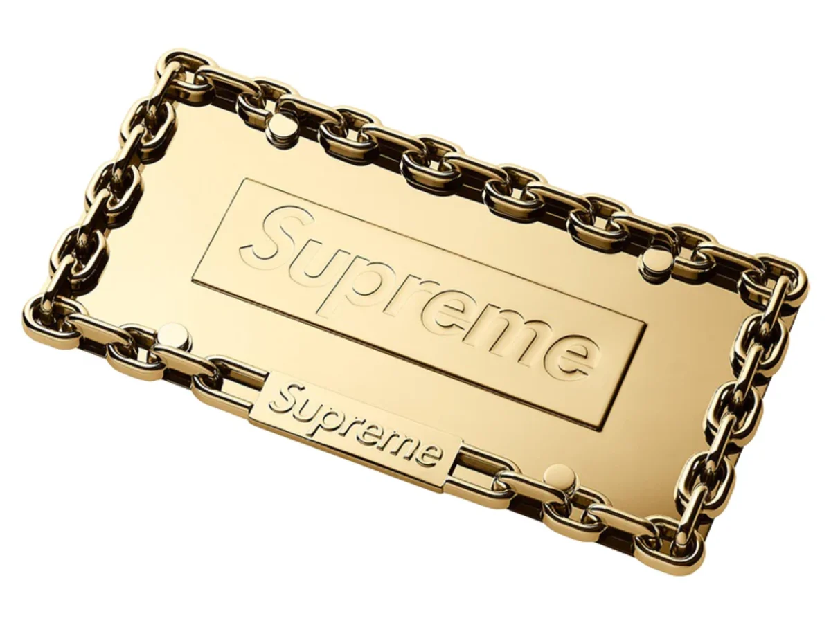 Supreme Chain License Plate Frame – Tablica Rejestracyjna