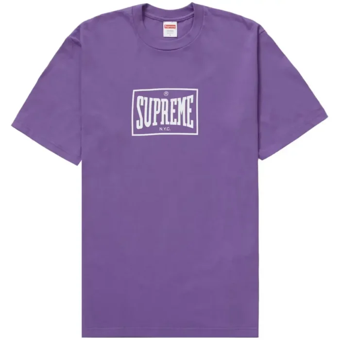 Supreme Warm Up Tee Purple