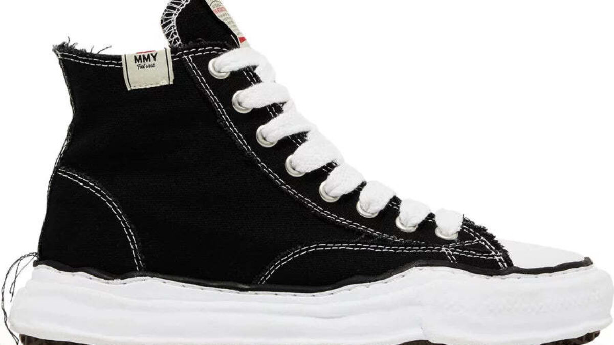 シューズ・靴 Maison MIHARA YASUHIRO PETERSON MMY Maison Mihara Yasuhiro Peterson OG Sole Canvas High Black