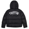Trapstar Irongate Hooded Puffer Jacket Black
