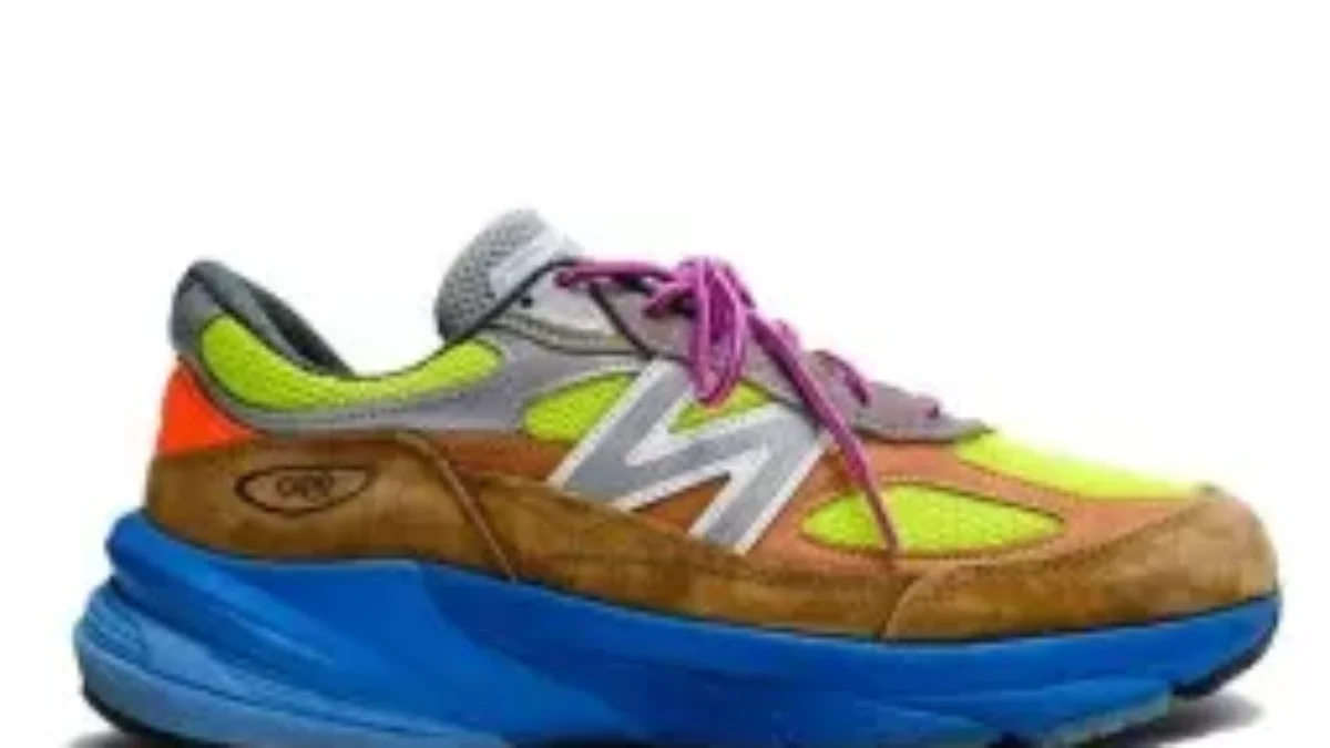 【美品】ニューバランス アクションブロンソン baklava USA スニーカー ニューバランス「990v6」×アクション・ブロンソンのスペシャル