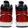 Air Jordan 1 Mid Chicago Black Toe