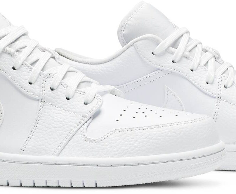 Air Jordan 1 Low Triple White
