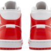 Air Jordan 1 Mid Habanero Red Syracuse