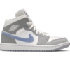 Air Jordan 1 Mid Wolf Grey Aluminium