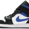 Air Jordan 1 Mid Black White Royal