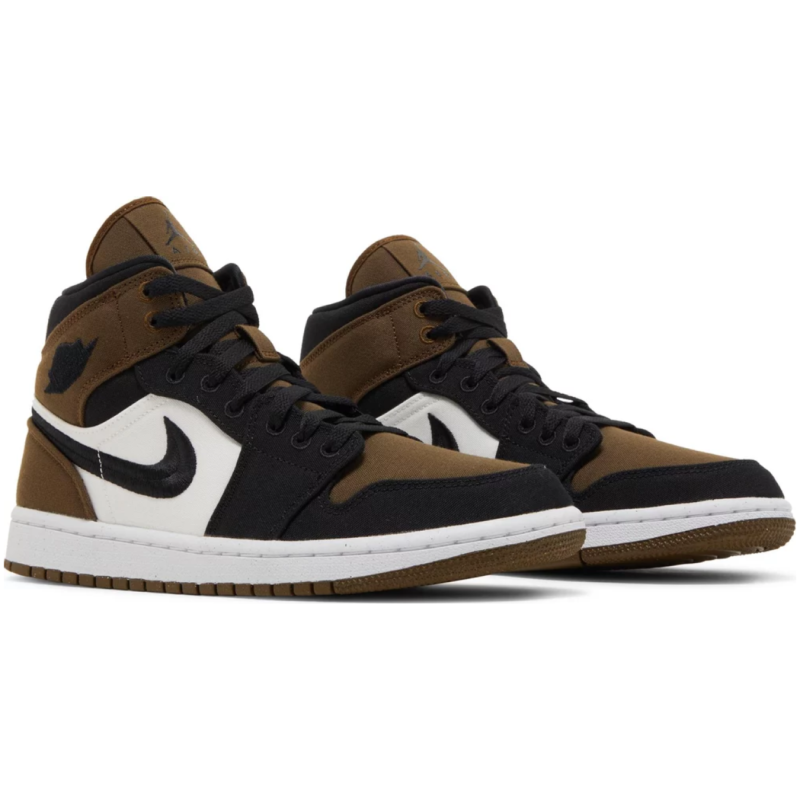 Air Jordan 1 Mid SE Olive Toe