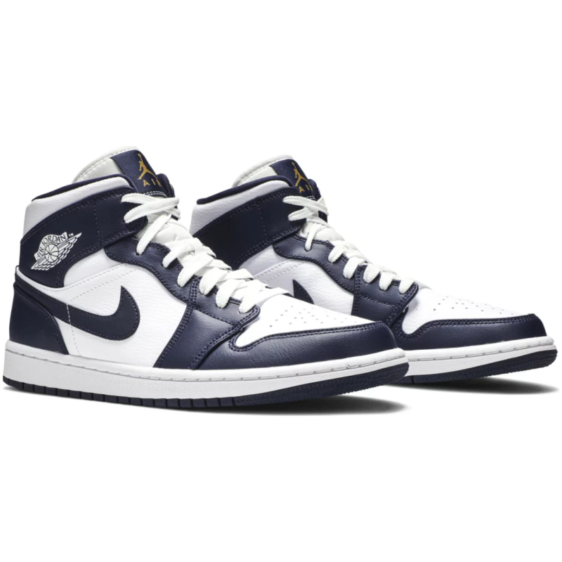 Air Jordan 1 Mid Obsidian