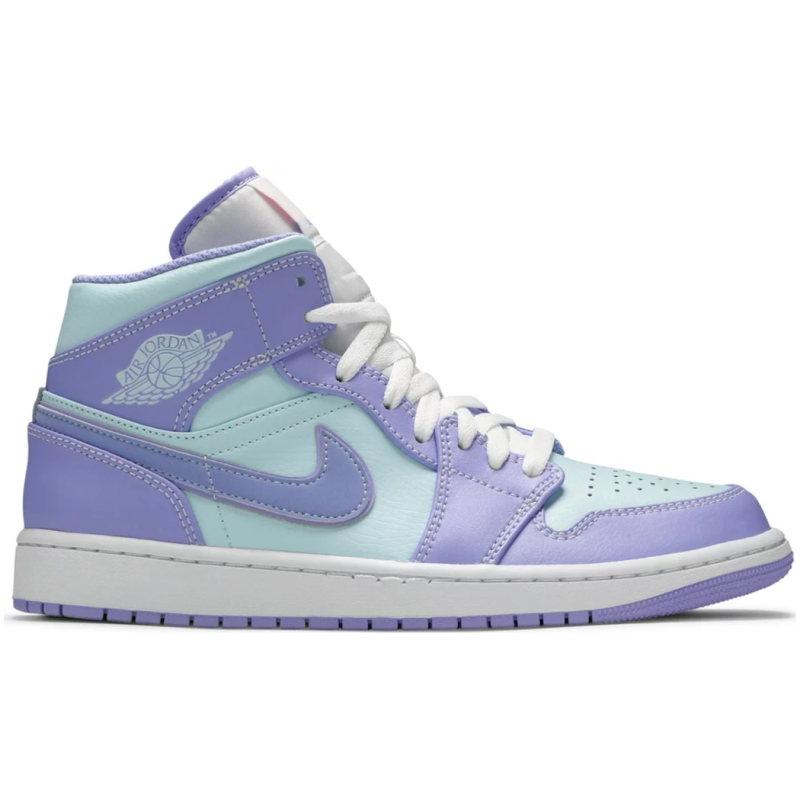 Air Jordan 1 Mid Purple Aqua