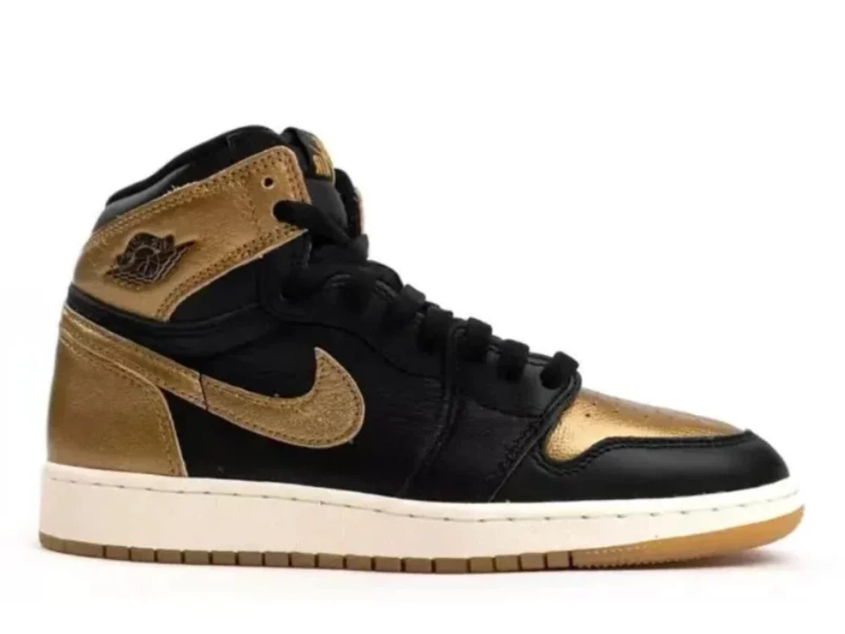 Metallic Gold Nike Jordan Nere E Oro Jordan Mid Nere E Dorate Air