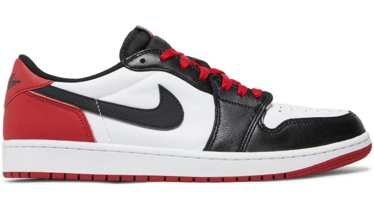 NIKE エア ジョーダン 1 レトロLOW OG Black Toe 23cm エア ジョーダン 1 レトロ ロー OG ブラック トゥ |スニーカーマンストア
