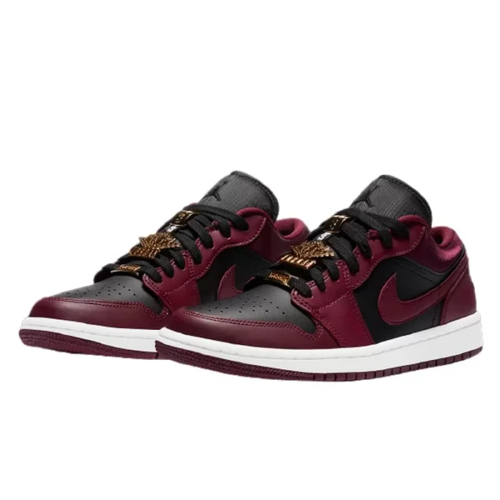 Air Jordan 1 Low Dark Beetroot Black