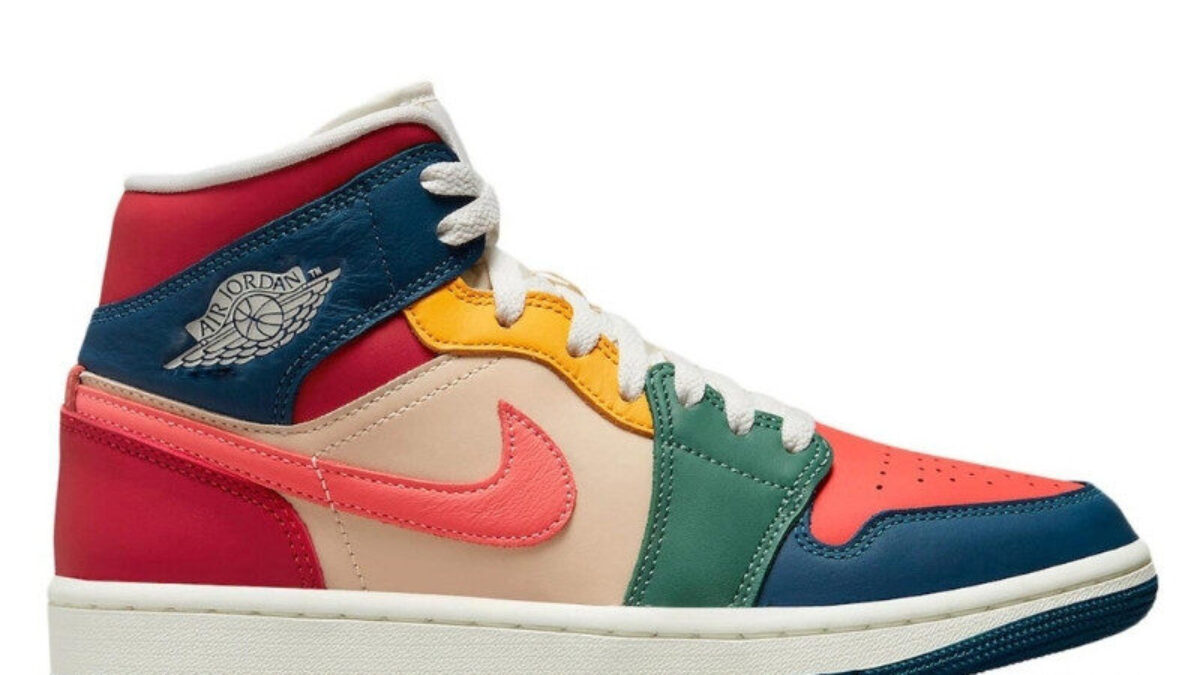 エア ジョーダン 1 ミッド SE マルチカラー - sneakerman.store