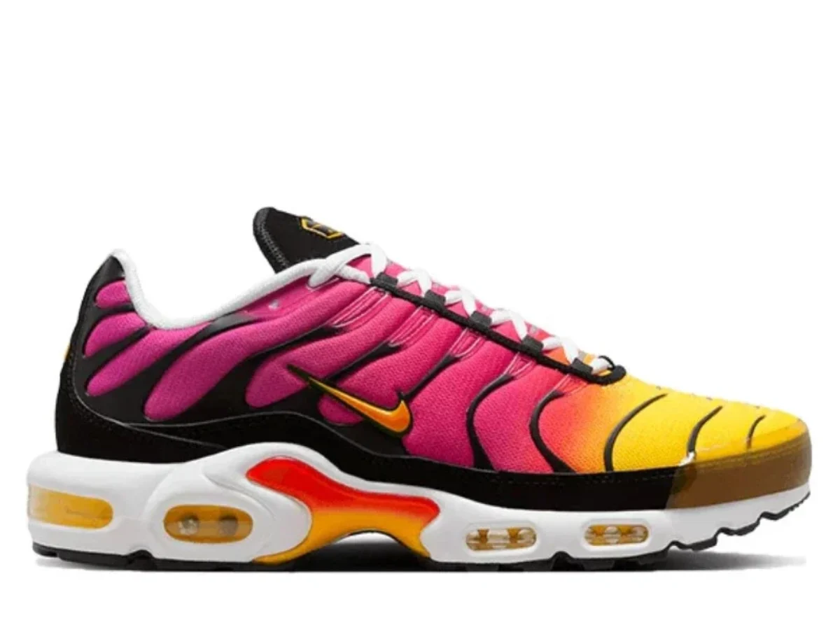 Nike Air Max Plus スニーカー グラデーション air-max-plus-yellow-pink-