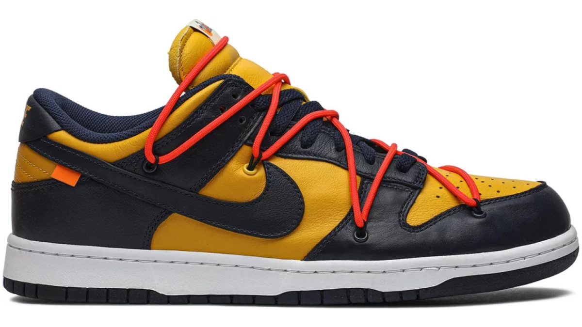 ナイキ ダンク ロー オフホワイト ユニバーシティ ゴールド  