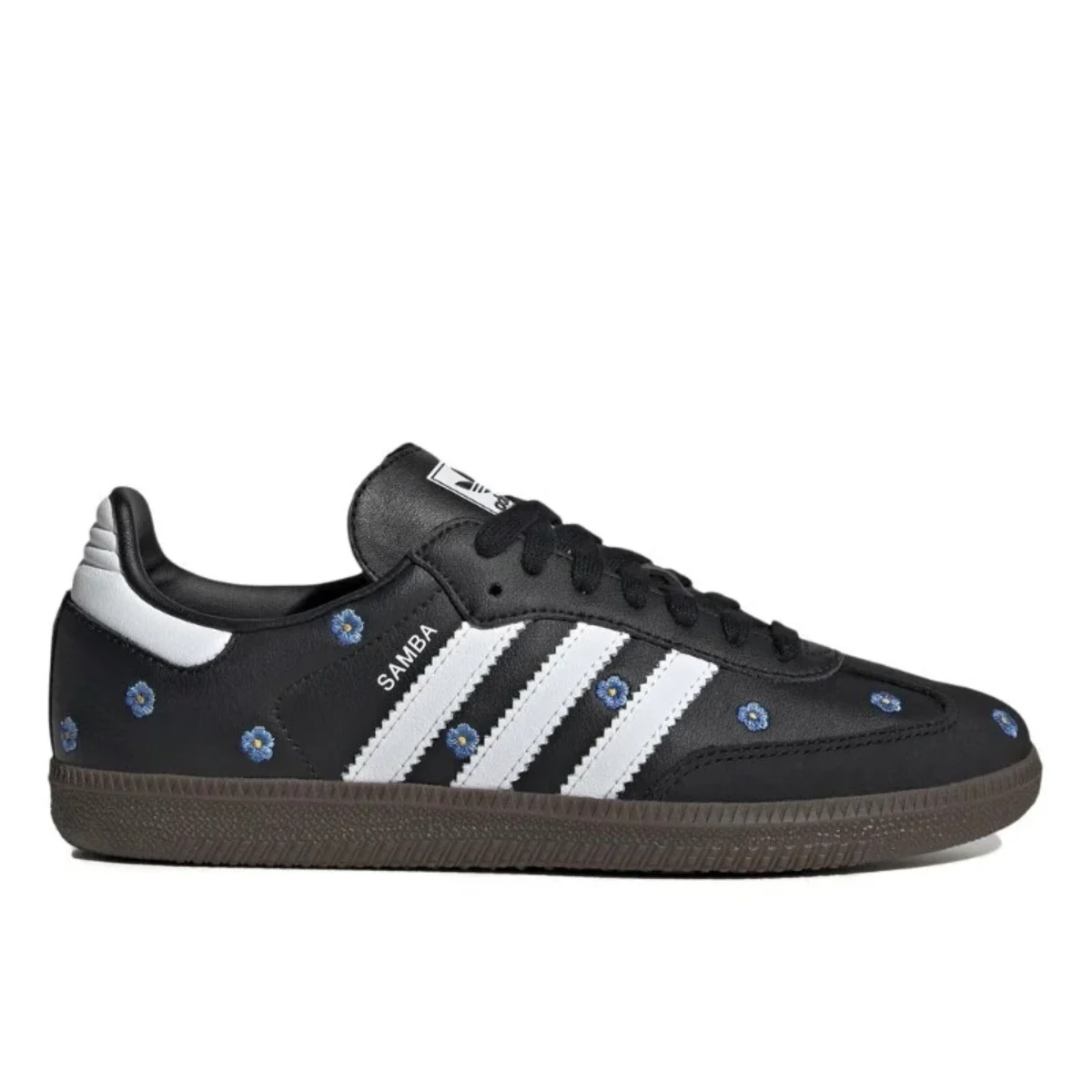 Adidas Samba Hellblau Floral Kern Schwarz