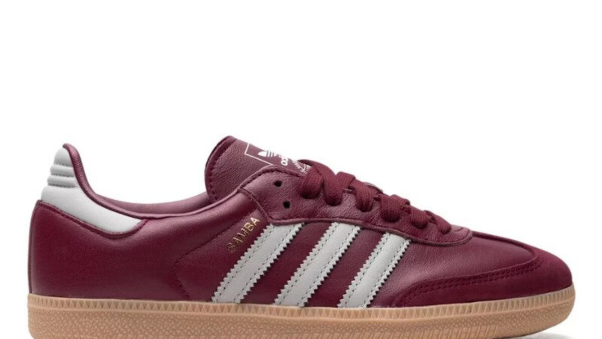 adidas Samba バーガンディ スニーカー　24cm adidas-samba-og-burgundy-gum-