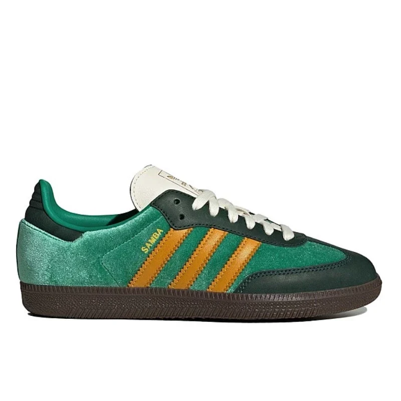 Adidas Samba OG Court Green Preloved Yellow