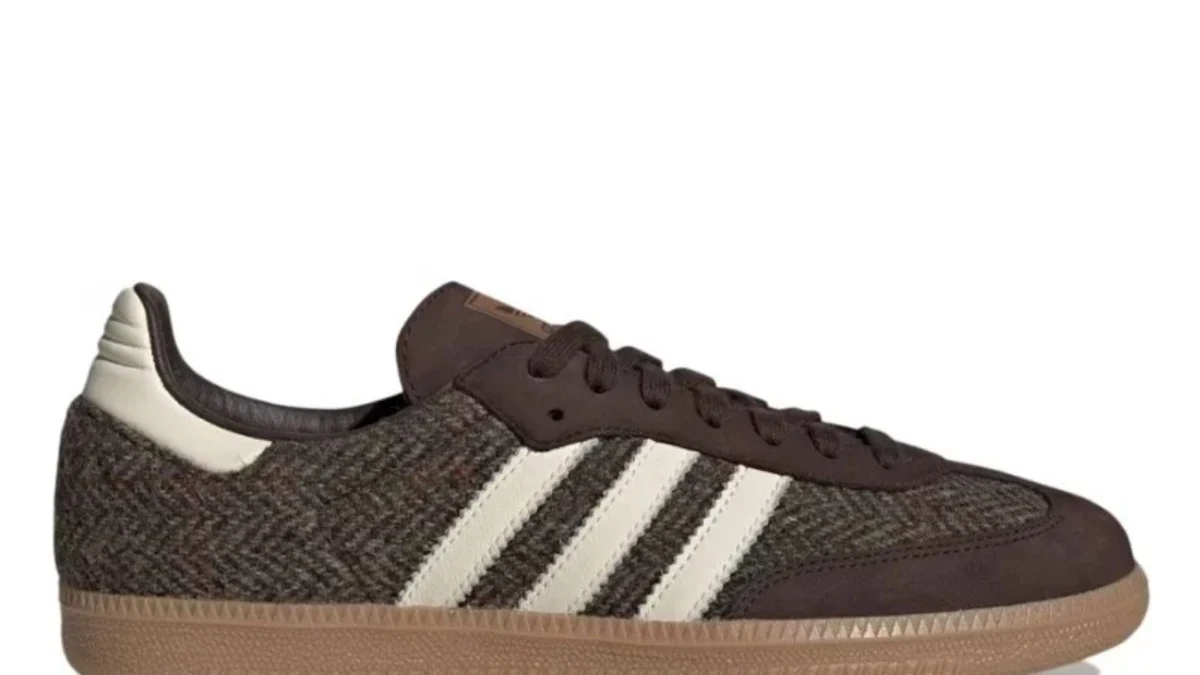 Adidas Samba OG ダークブラウン ツイード |スニーカーマンストア