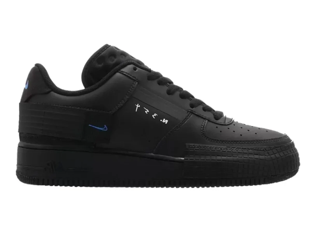 ●ナイキ エアフォース 1 トリプルブラック 24cm ② 2025年 6/15 発売】NIKE AIR FORCE 1 LOW “Faux Pony Hair