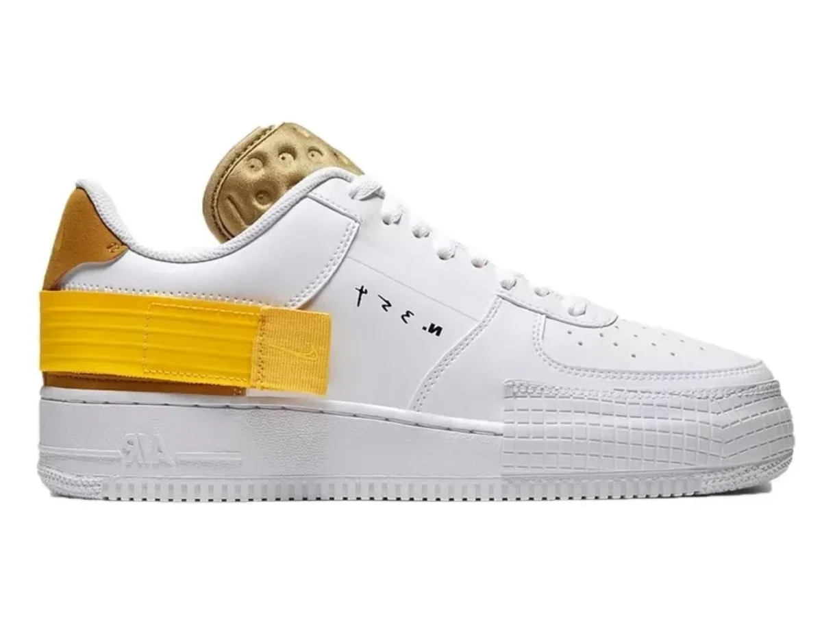 エア フォース 1 ドロップ タイプ ホワイト ゴールド イエロー