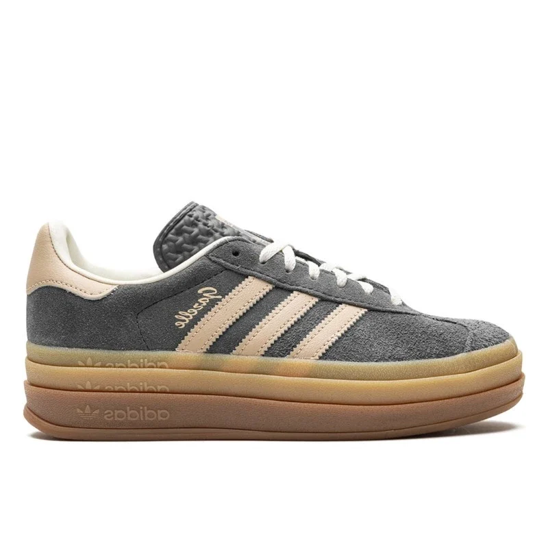 Adidas Gazelle Bold Grey Magic Beige Gum