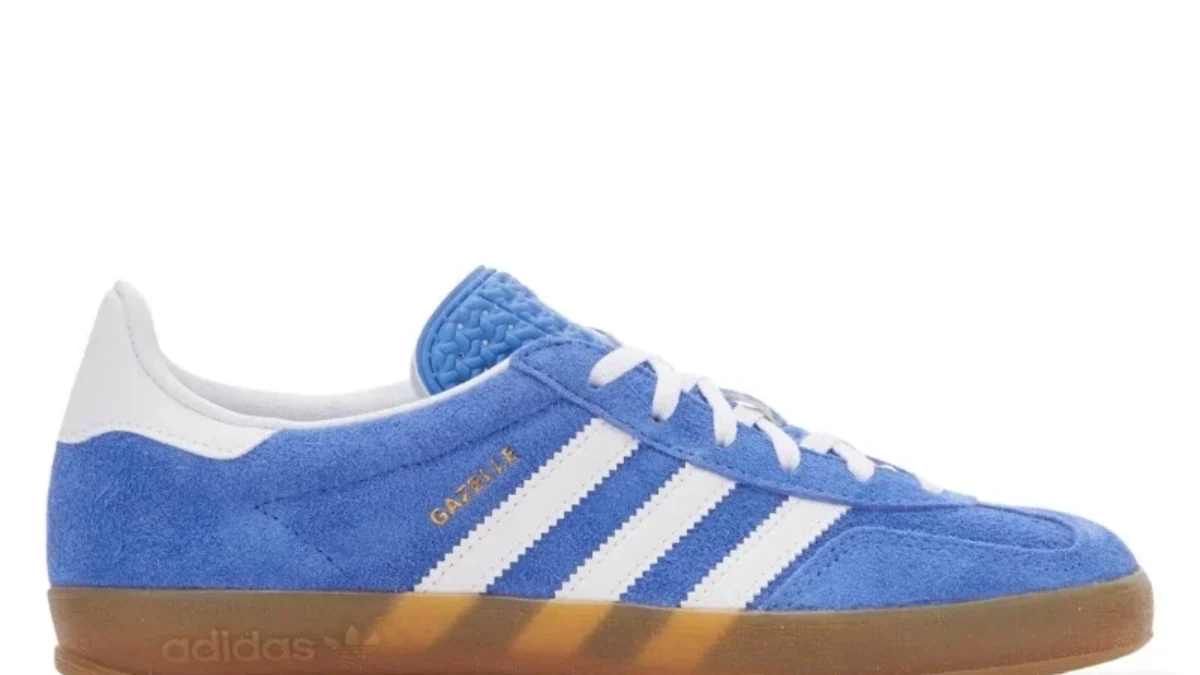 Blue Fusion Adidas Gazelle Men Blue Buy Adidas Gazelle Indoor Blue