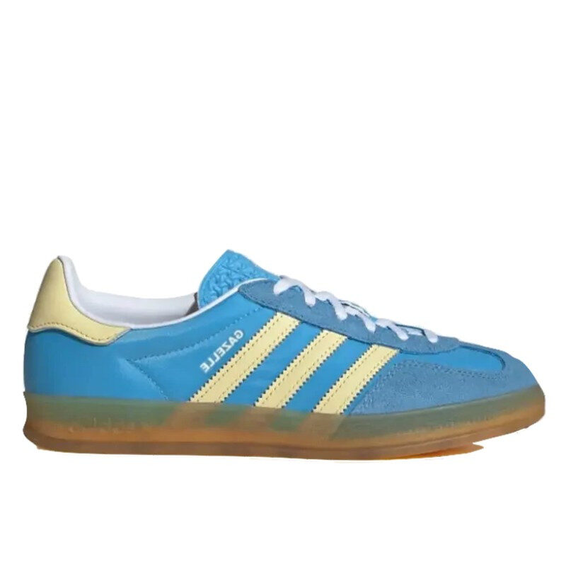 Adidas Gazelle Indoor Semi Blue Burst Almost Yellow