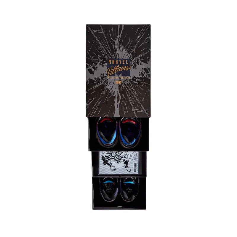 ASICS GT-2160 Kith Marvel Villains Spider-Man/Venom Battle Spectra Pack Sealed Box (Comic Included)