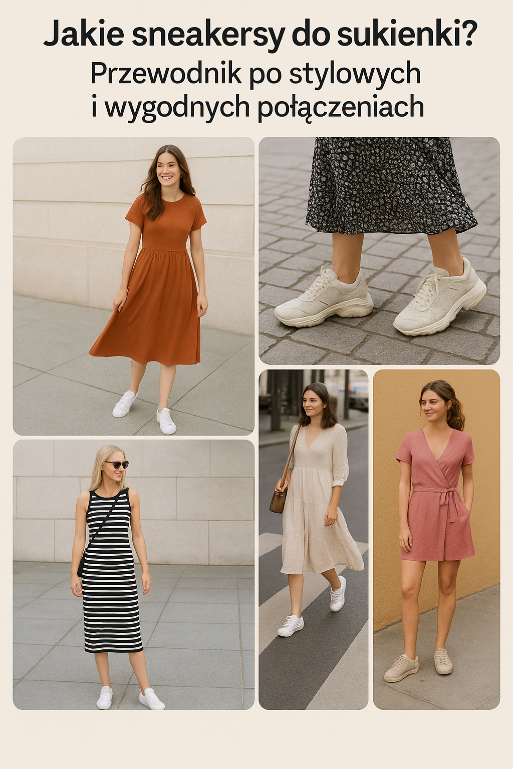Jakie sneakersy do sukienki? Przewodnik po stylowych i wygodnych połączeniach
