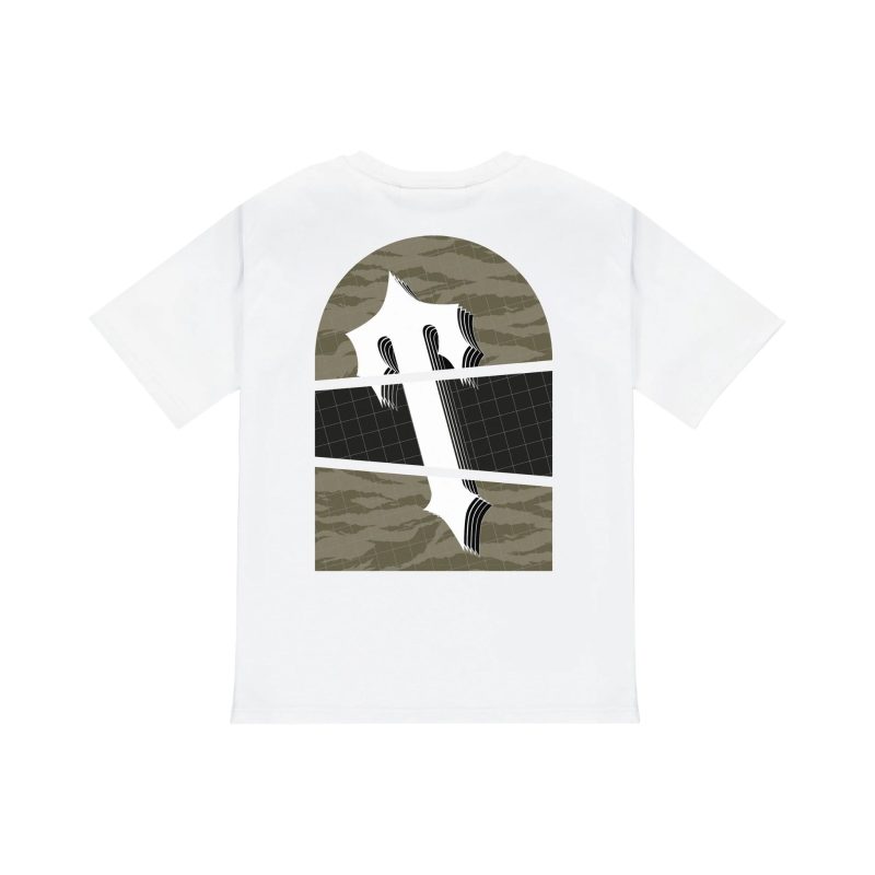 Trapstar Art Of War Camo Tee - White