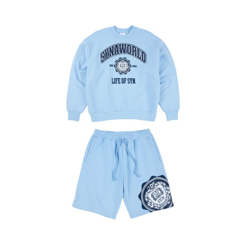 SynaWorld College Crew Short Set