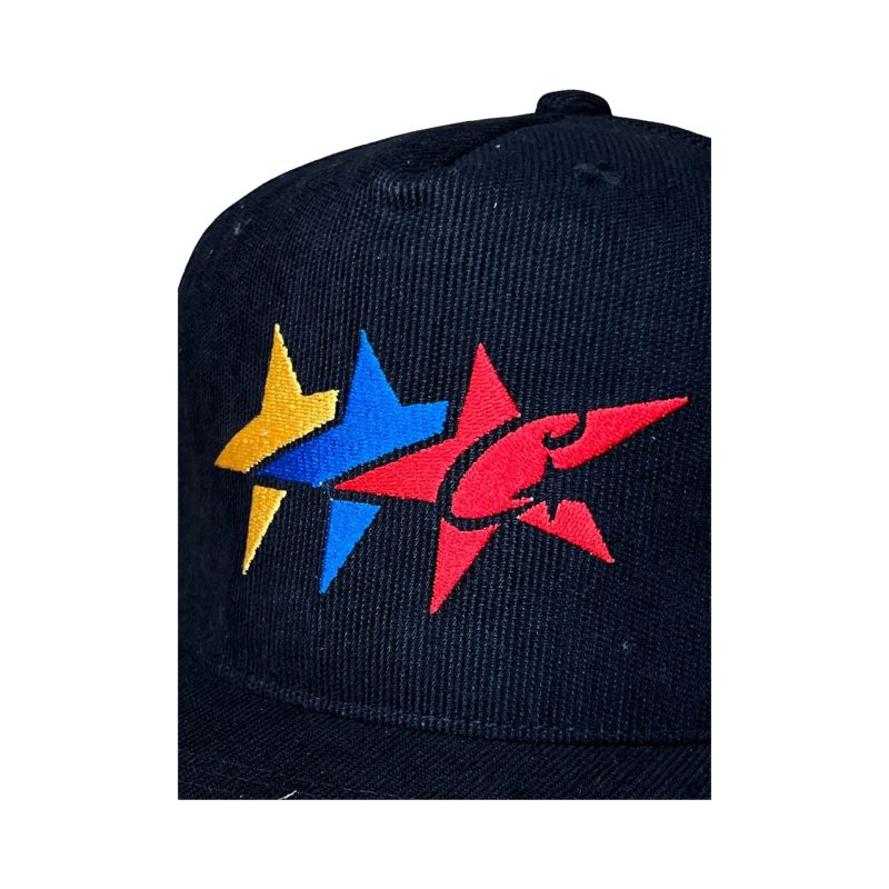 Corteiz C-Star Cordoruy Trucker Hat Black