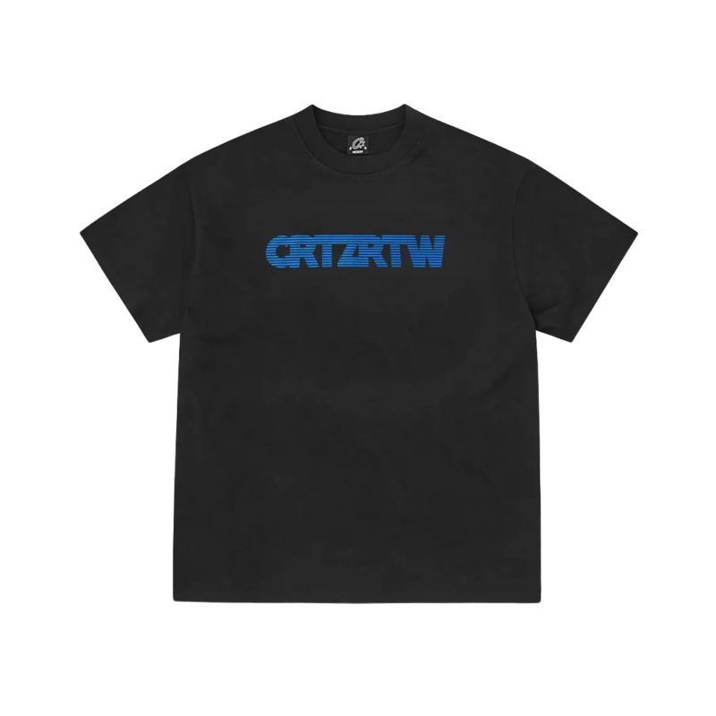 Corteiz CRTZRTW Logo Tee Black