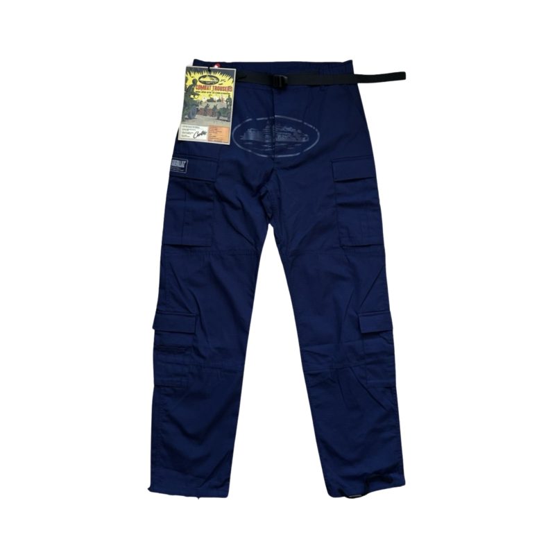 Corteiz Guerillaz Cargo - Navy On Navy