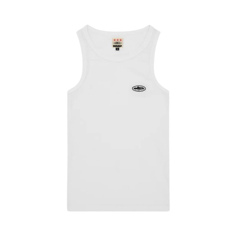 Corteiz HMP Essentials Tank Top - White
