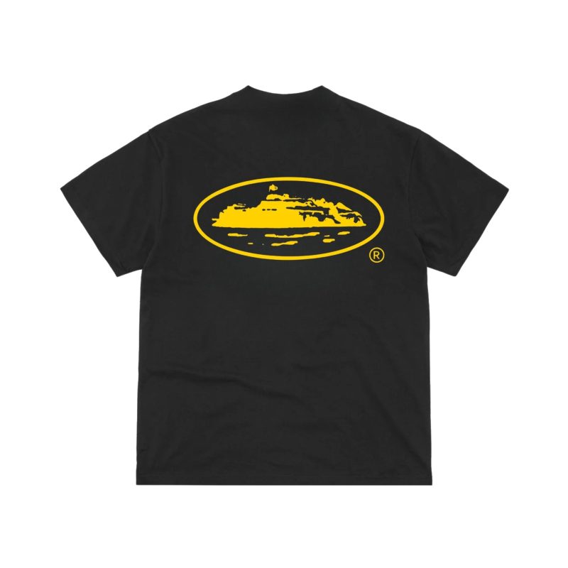 Corteiz OG Island® Tee - Black/Yellow