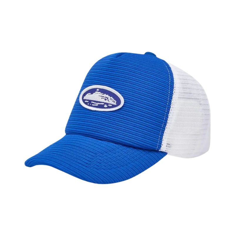 Corteiz Short Peak Trucker - Royal Blue