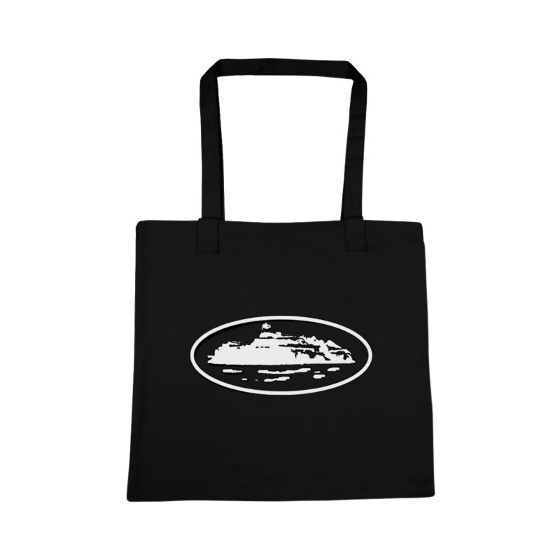 Corteiz Totebag - Black/White