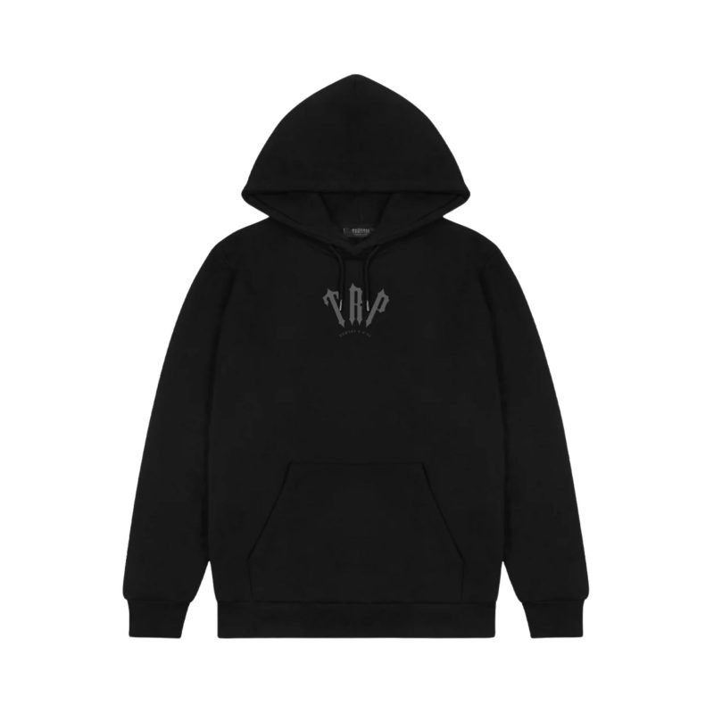 Trapstar Friends & Family Hoodie - Black/Grey