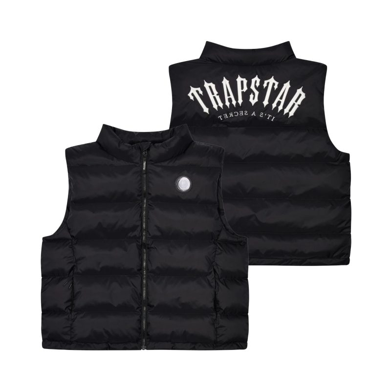 Trapstar Irongate Arch Gilet - Black