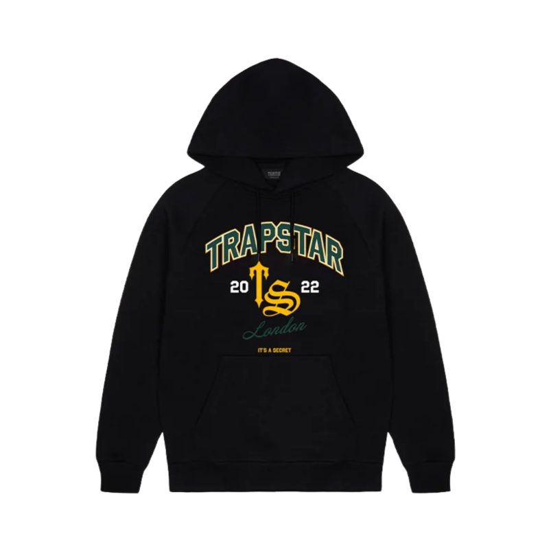 Trapstar TS Varsity Hoodie Tracksuit - Black