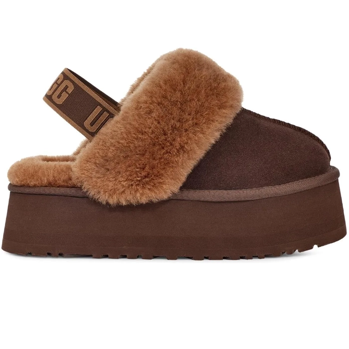 UGG Funkette Slipper Burnt Cedar
