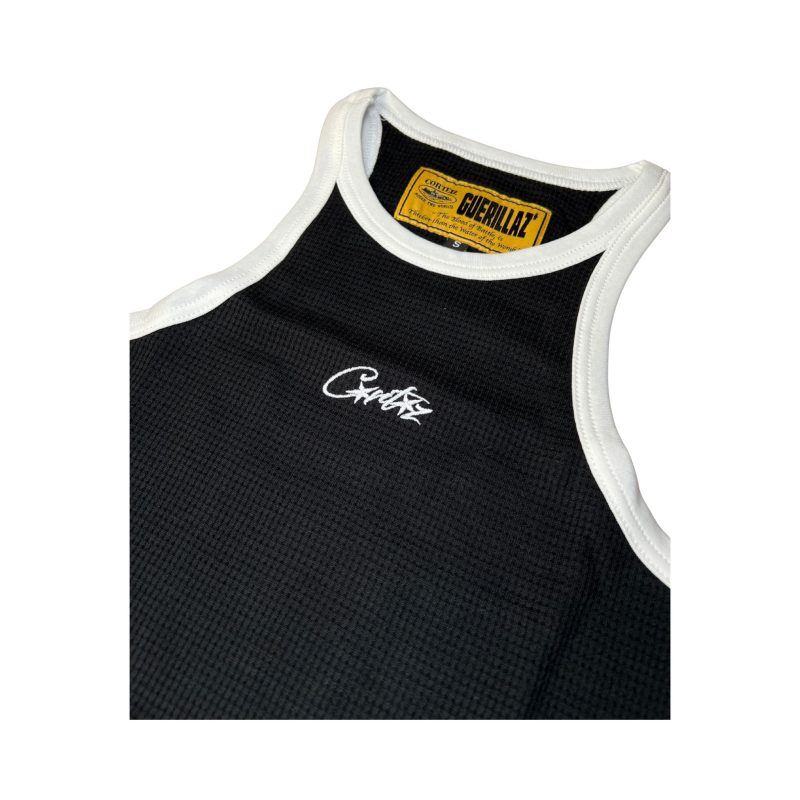 Corteiz Womens Allstarz Black Tank Top