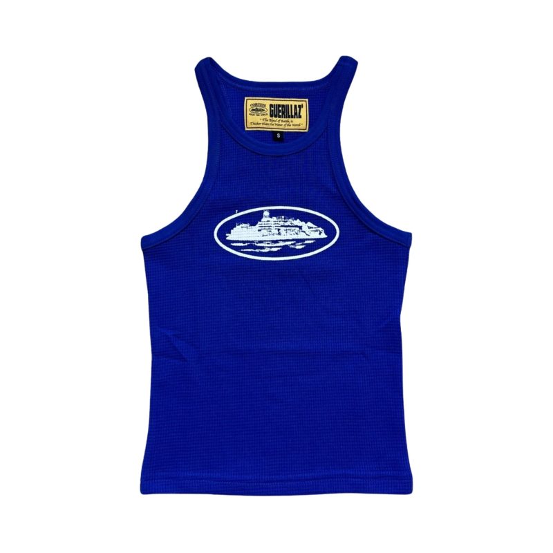 Corteiz Women's Tank Top Electric Blue