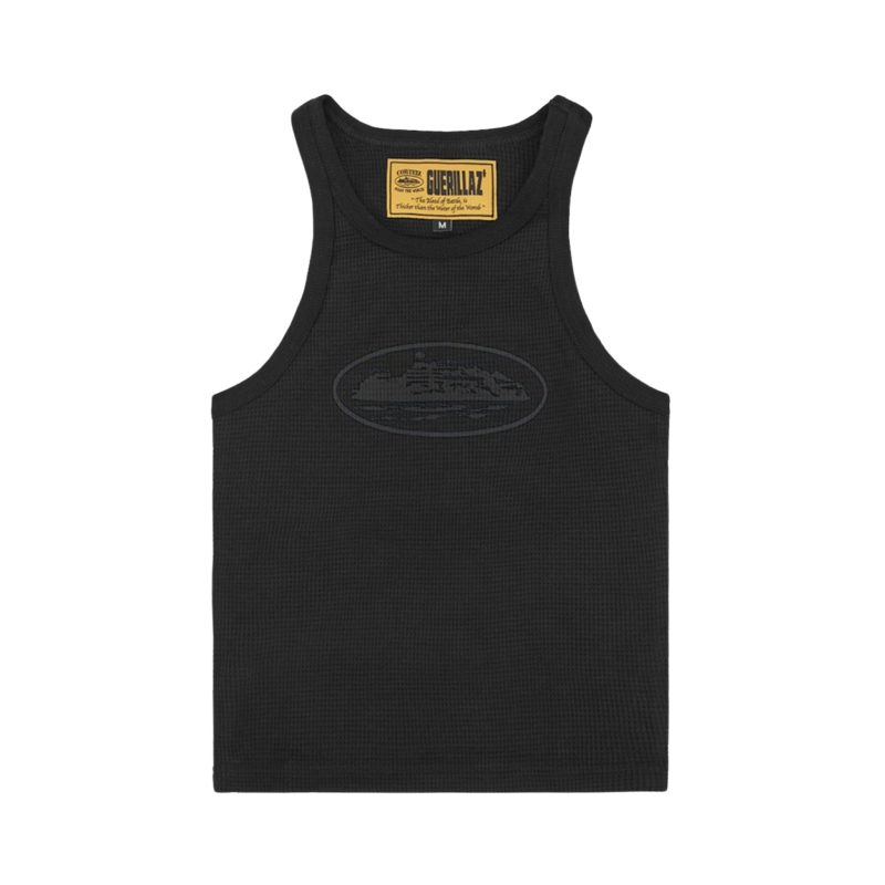 Corteiz Women's Tank Top Triple Black
